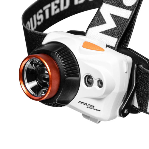 Mactronic - Headlamp Maverick White Peak - 320 lm - Black / White - AHL0052