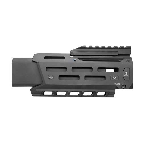 Strike Industries - Handguard Strike for CZ Scorpion 3+ Pistol - M-LOK - Black - SI-CEVO-3PLUS-PHG-BK