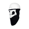 101 Inc. - Biker Mask Long with Skull Print - Black - 219317