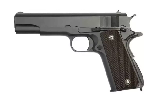 WE - ASG Pistol Replica C1911A1 - Green Gas - Black - WET-02-000528