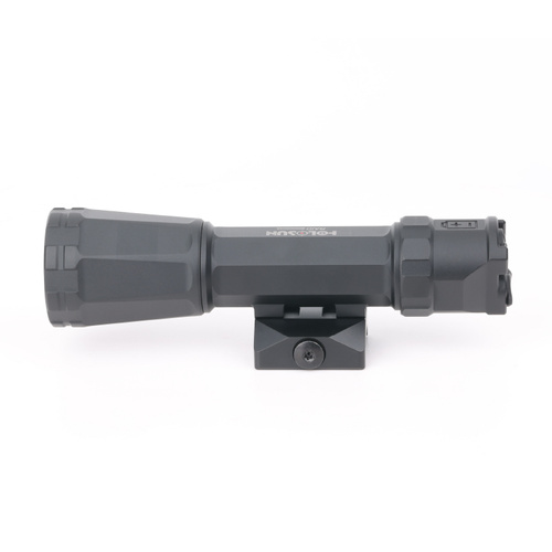Holosun - Night RAIDer - Tactical Weapon Flashlight RAID IR - Picatinny/M-LOK - IPX8 - Black - RAID with LED IR Head