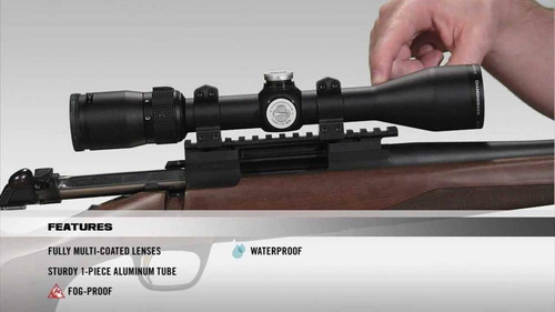 Vortex Optics - Rifle Scope Diamondback 3.5-10×50 - 1'' - Dead-Hold BDC MOA - Black - DBK-03-BDC