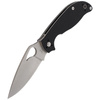 Spyderco - Byrd Raven™ 2 G-10 Black Plain Folding Knife - BY08GP2