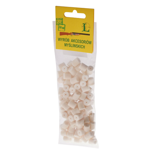 Łuszczek - Felt Wipers for Guns - 7,62-8mm - 100 pieces - 4-001 - 7,62-8