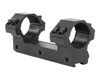 Leapers -  One Piece Mount AccuShot 1"/11 - 25.4 mm - Medium - Black - AQR415