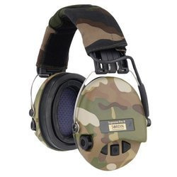 Sordin - Supreme Pro-X + LED Earmuff - Multicam / Woodland - 75302-X-08