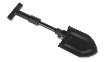 Schrade - Military Telescoping Folding Shovel - Black - SCHSH1.