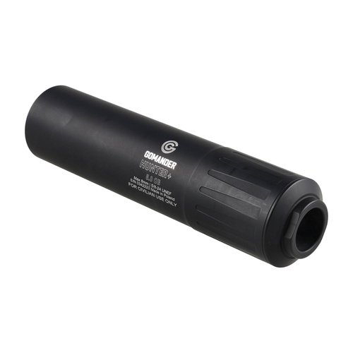 Gomander - Hunter 8.0 OB Hunting Rifle Silencer - Slide On - 5/8x24 - Black