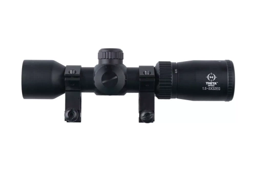 Theta Optics - 1.5-5x32 EG ASG Scope - 32 mm - RIS 22 mm - THO-10-018595