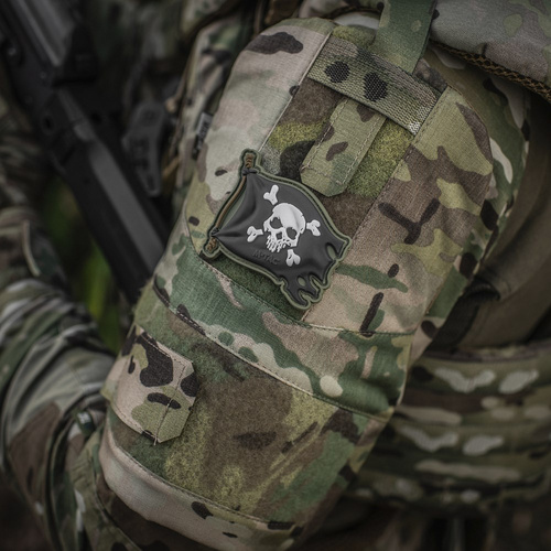 M-Tac - Jolly Roger Patch - PVC - Olive Drab - 51116801