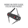 Real Avid - 4-in-1 Tool For Glock Pistols - Black - AVGLOCK41