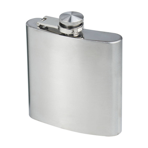MFH - Stainless Steel Flask - 170 ml - Chrome - 33273B