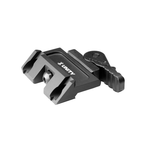 Unity Tactical - RAXIS Picatinny FAST QD Mount for MAWL Lasers - Aluminum - Black - LM-MIB-QD