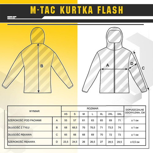 M-Tac - Flash Military Jacket - Black - 20479002