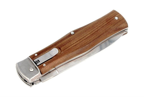 Mikov - Automatic spring knife Predator Wood - 241-ND-1/KP