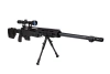 Well - ASG Sniper Rifle Replica MB4411D UPV - 6mm - Spring-loaded - Scope - Bipod - Black - WEL-03-007312
