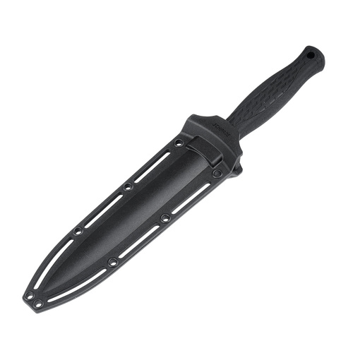 Schrade - Needle Serrated Fixed Blade Military Knife - Black - 1182515