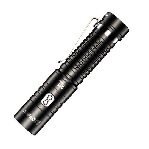 Speras - Rechargeable LED Flashlight M1 - 1000lm - 750 mAh - Black - SF1M10001
