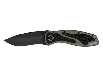 Kershaw - Tactical Knife Blur 1670OLBLK - 14C28N - Black - 1670OLBLK