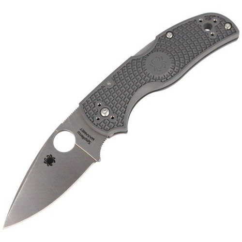 Spyderco - Native® FRN Grey Maxamet Knife - C41PGY5
