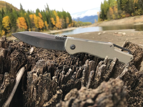 Ka-Bar 7509 - Jarosz Spear Point Flipper Folding Knife