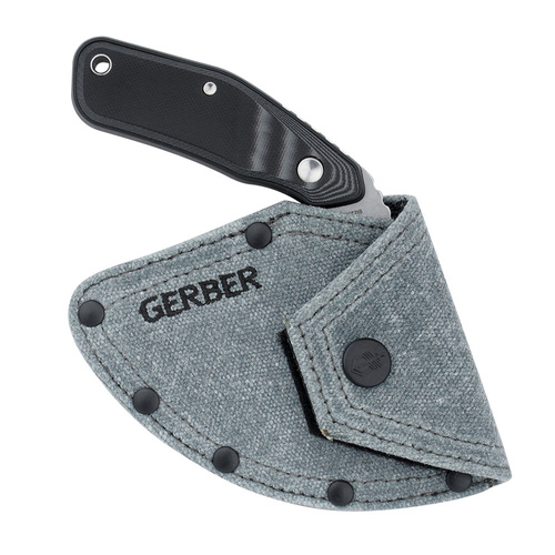 Gerber - Downwind Ulu Hunting Knife - Black / Grey - 30-001823
