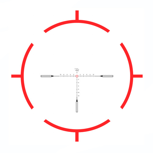Vector Optics - Rifle Scope LPVO Continental x10 ED RAR - 1-10x28 - 34 mm - Black - SCFF-48