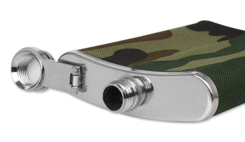 Mil-Tec - Hip-flask WOODLAND 220 ML - 14521020-008
