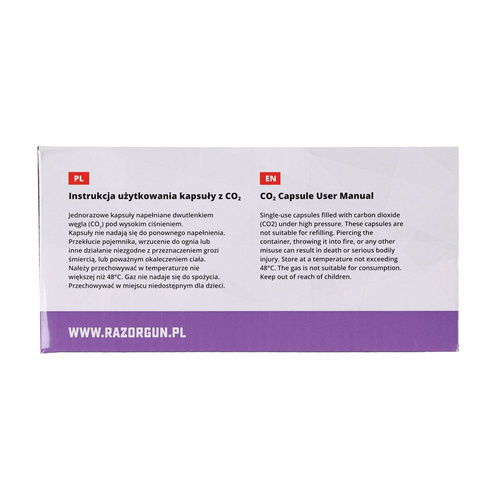 RazorGun - Capsule CO2 - 12 g - Silver - 337-135