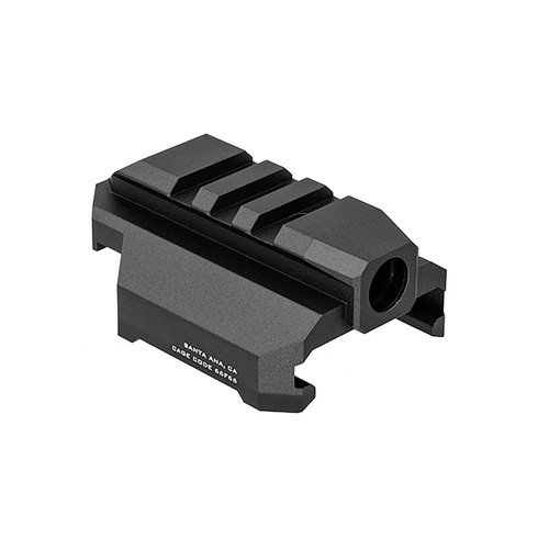 Strike Industries - Scorpion EVO3 Stock Adapter Back Plate - Black - SI-CEVO-SA-QD-BK