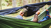 Lesovik - Hiking Hammock DRAKA with Mosquito Net and Suspension SNEKA - Treetop Green