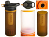 Grayl - GeoPress water filter bottle - 710 ml - Amber - 400-AMB