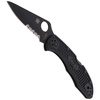 Spyderco - Delica® 4 FRN Black / Black Blade Knife - C11PSBBK