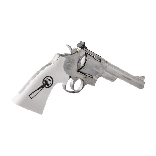 Umarex - Airgun CO2 Smith&Wesson 629 Trust Me - 4.5 mm - Silver/White - 5.8175
