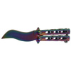Martinez Albainox - Butterfly knife Balisong Rainbow - 36297