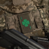M-Tac - Lucky Card Patch - Cordura 500D - Clover - Ranger Green - 51391023