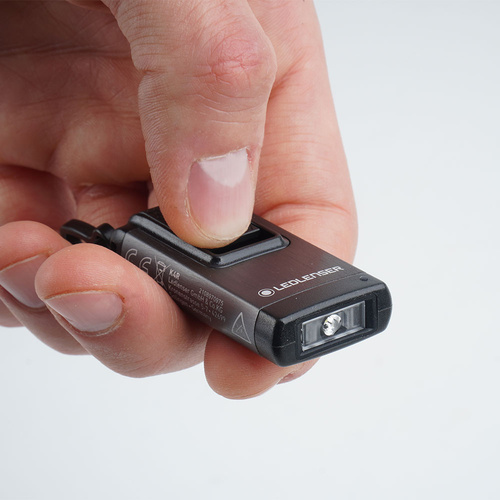 Ledlenser - Rechargeable LED Flashlight / Pedant K4R - 120 lm - Grey - 502574