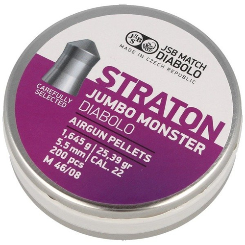 JSB - Diabolo Straton Jumbo Monster Pellets Pellets - .22 / 5.51mm - 200 pcs - 546289-200