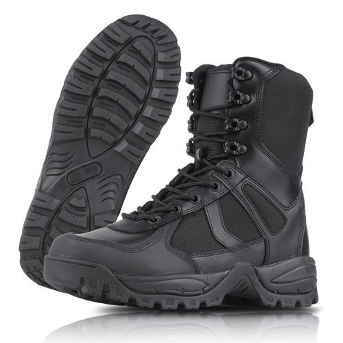 Mil-Tec - Boots Tactical Patrol One Zip - Black - 12822302 