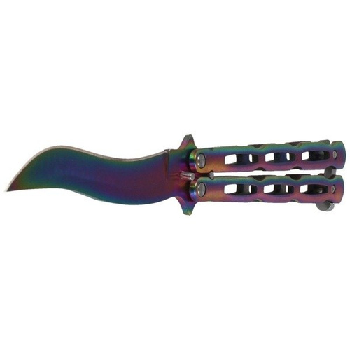 Martinez Albainox - Butterfly knife Balisong Rainbow - 36297