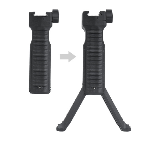 Strike Industries - Strike Bipod Grip - Picatinny - Black - SI-AR-BIPOD