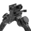UTG - Big Bore Bipod - 10'' - 15'' - Picatinny - Black - TL-BPFS01-A