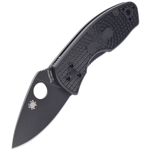 Spyderco - Folding Knife Ambitious Lightweight - 8Cr13MoV - Black - C148PBBK