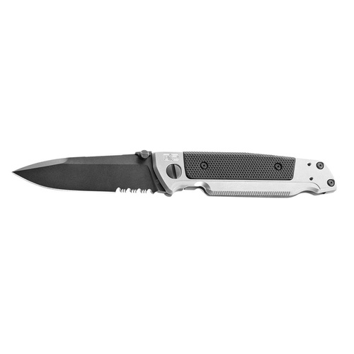 Umarex - Folding Knife Walther Q5 Steel Frame Serrated - Black - 5.0858