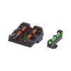 Hiviz - Fiber Optic Target Sight Set - Glock - GLT178  