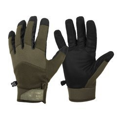Helikon - Impact Duty Winter Mk2 Tactical Insulated Gloves - Black / Green - RK-ID2-NE-0201B