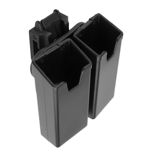ESP - Double Magazine Holder for CZ Scorpion EVO / GP Stribog / HK MP7- UBC-05 Belt Mount - Black - MH-MH-54-EVO