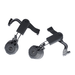 Earmor - Helmet Adapters for M32 Mark4 Hearing Protectors - Black - M19C MARK4