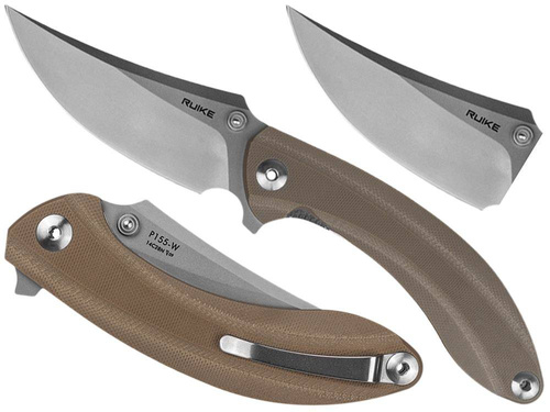 Ruike - P155-W Folding Knife - Sand - 340-031