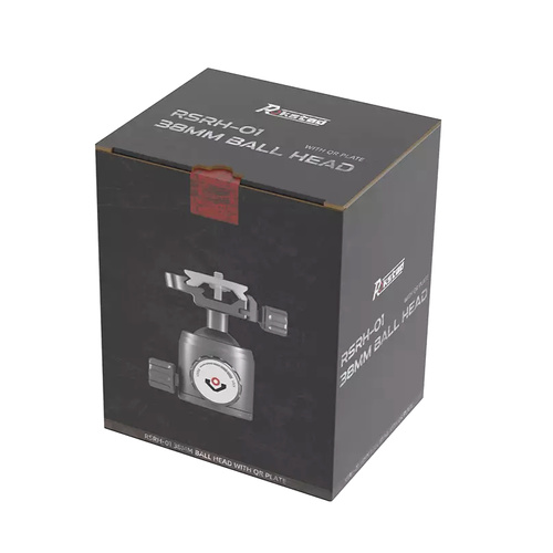 Rokstad - Ball Kit Head 38mm for 3/8"-16 Thread - Picatinny/ARCA - Grey - RSRH-01